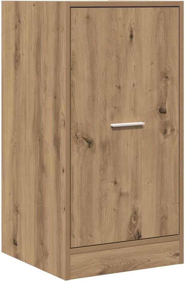 VidaXL Apothekerskast 40x41x77 5 cm bewerkt hout artisanaal eikenkleur - Foto 2