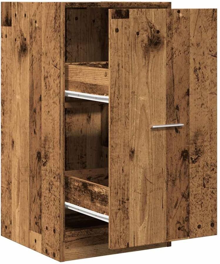 VidaXL Apothekerskast 40x41x77 5 cm Oud Hout Apothekerskast Apothekerskasten Apothekerskast Keuken Apotheekkast