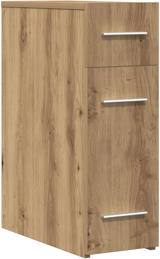 VidaXL Apothekerkast Artisan eiken Bewerkt hout 20 x 45 5 x 60 cm