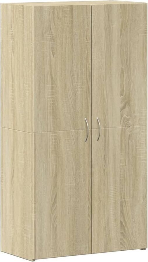 VidaXL -Archiefkast-60x32x115-cm-bewerkt-hout-sonoma-eikenkleurig
