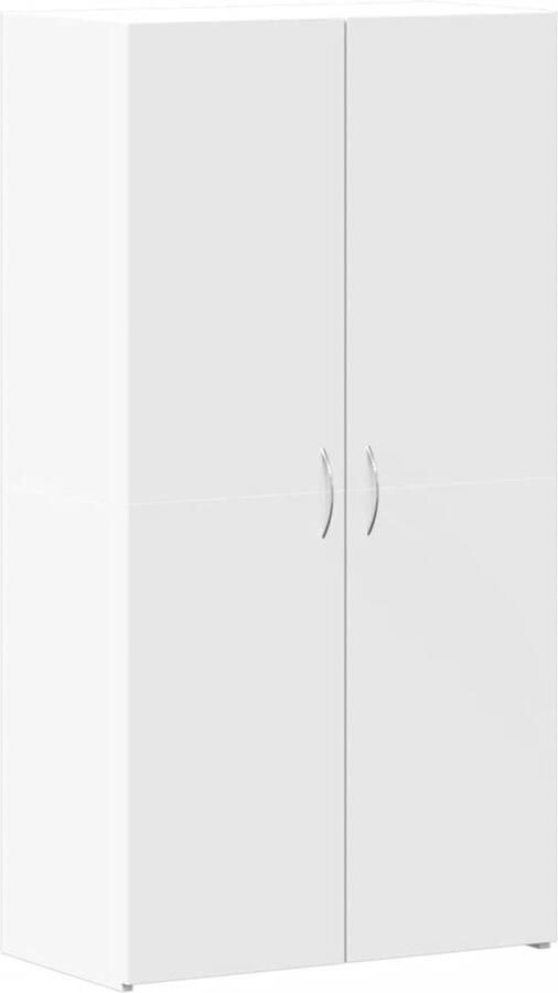 VidaXL -Archiefkast-60x32x115-cm-bewerkt-hout-wit