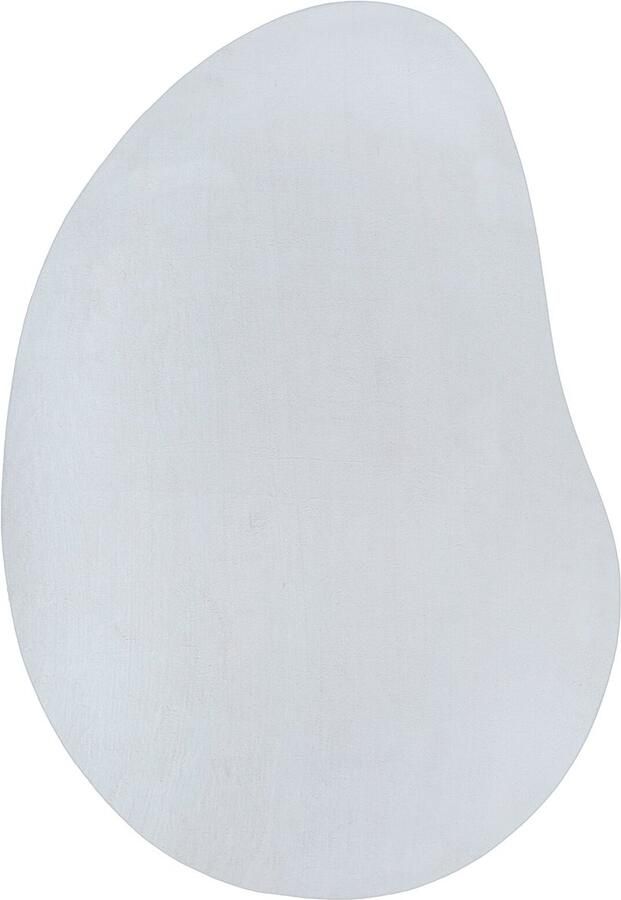 VidaXL Vloerkleden Grijs Polypropeen 140 x 200 cm Vloerkleed Ovaal - Foto 3