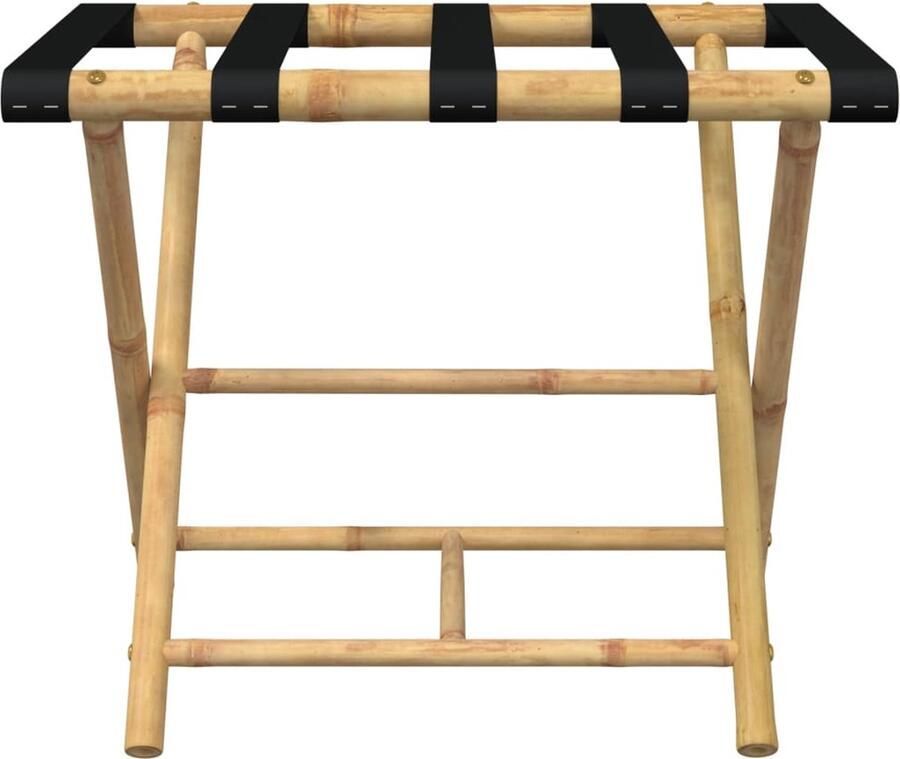VidaXL -Bagagerek-inklapbaar-62x42x50 5-cm-bamboe - Foto 2