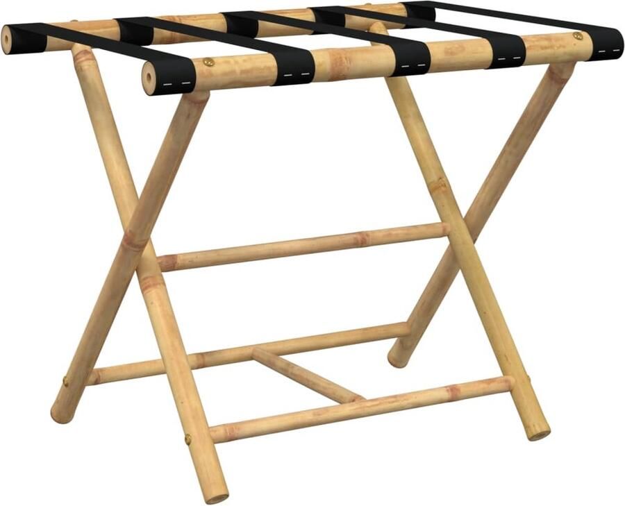 VidaXL -Bagagerek-inklapbaar-62x42x50 5-cm-bamboe