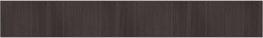 VidaXL Bamboe Vloerkleed 70x500 cm Donkerbruin Bamboet Tapijt Donkere Vloertegels Modern Tapijt Kamerdecoratie Livingroom Decoratie - Foto 2