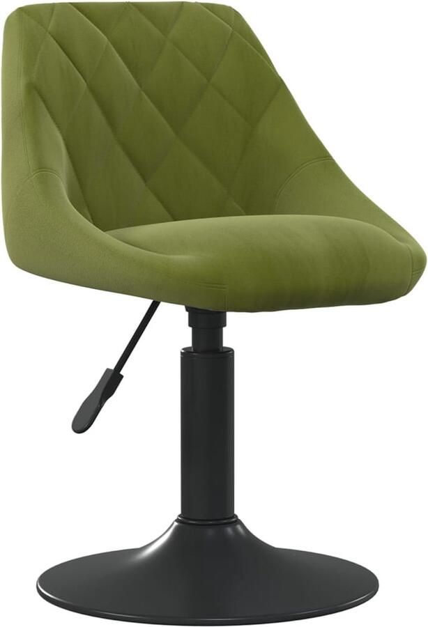 VidaXL -Barkruk-fluweel-lichtgroen