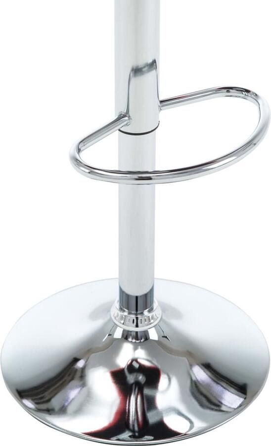 VidaXL Barkrukken Set van 2 Kunstleer Oranje Barstoelen Barkrukken Keukenstoel Eetkamerstoel Design Stoel