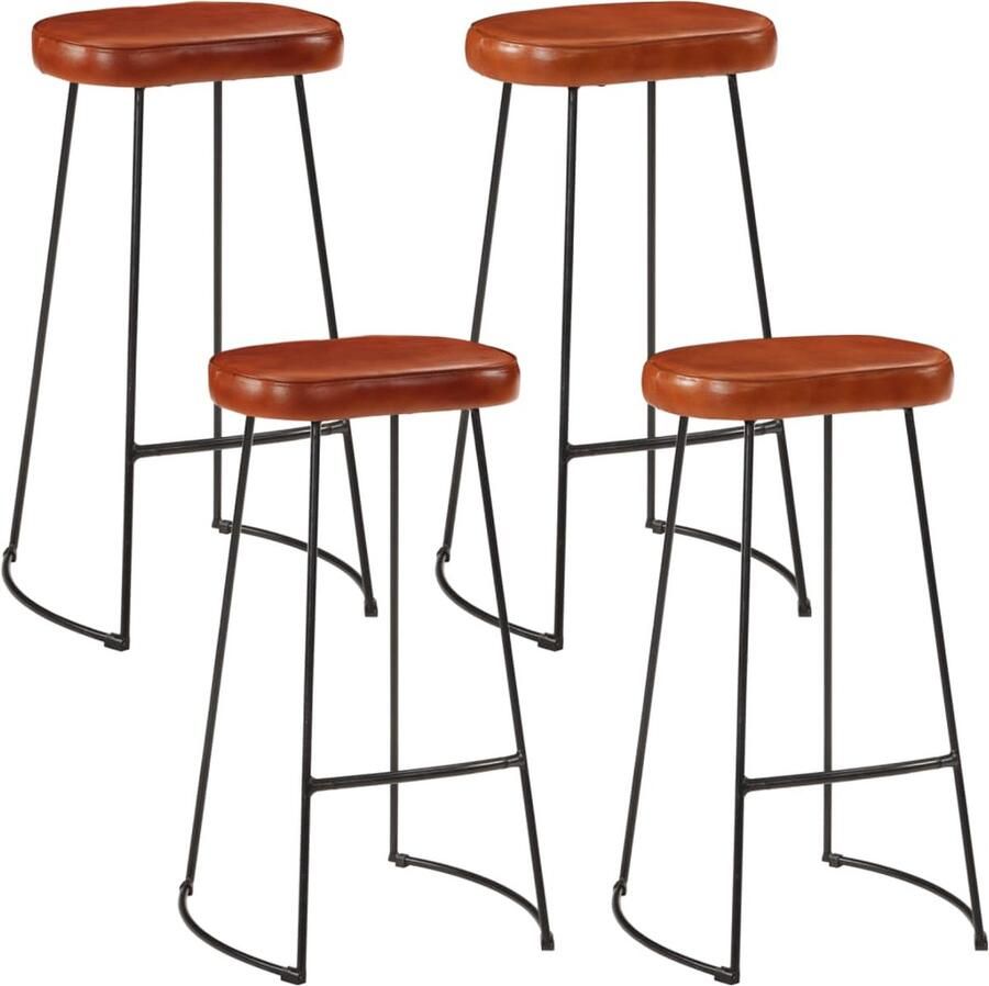 VidaXL Barset 5-delig Mangohout en metaal Barset Barsets Bar Set Bistroset