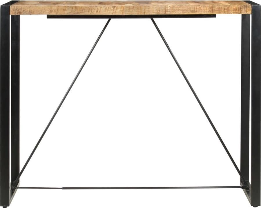 VidaXL Bartafel 140x70x110 cm massief mangohout - Foto 2