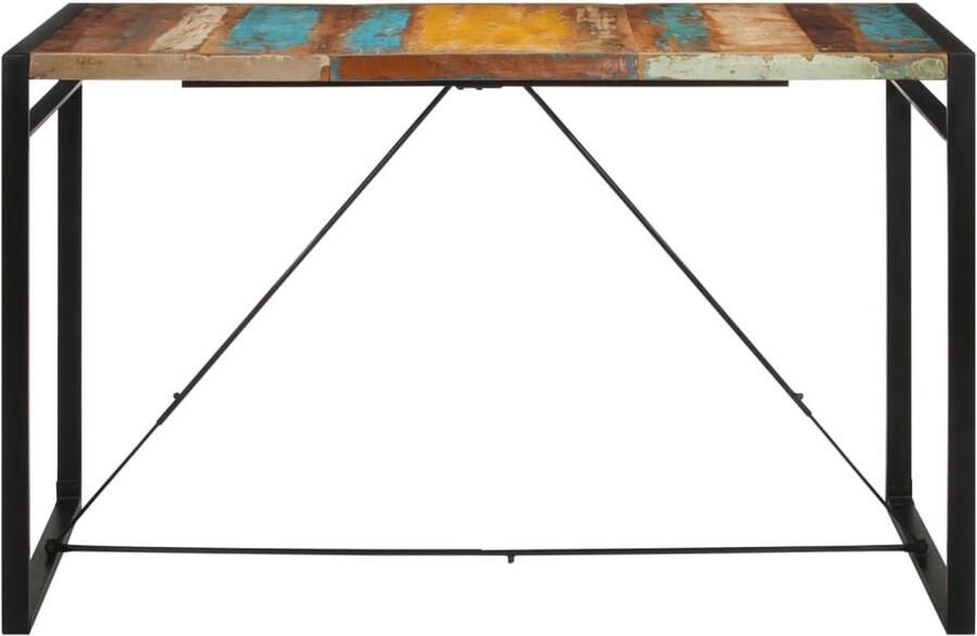 VidaXL Bartafel 175x90x110 cm gerecycled massief hout - Foto 2