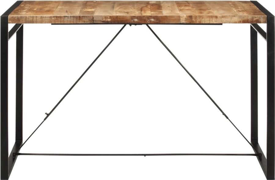 VidaXL Bartafel 175x90x110 cm massief ruw mangohout - Foto 2