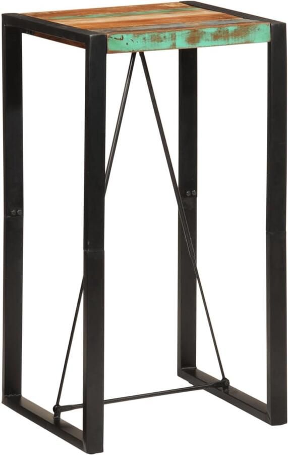 VidaXL Bartafel 60x55x110 cm massief gerecycled hout