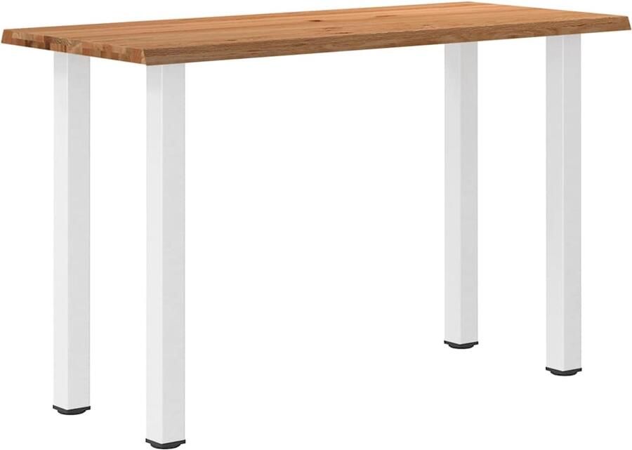 VidaXL Bartafel met natuurlijke rand 180x80x112 cm massief eikenhout