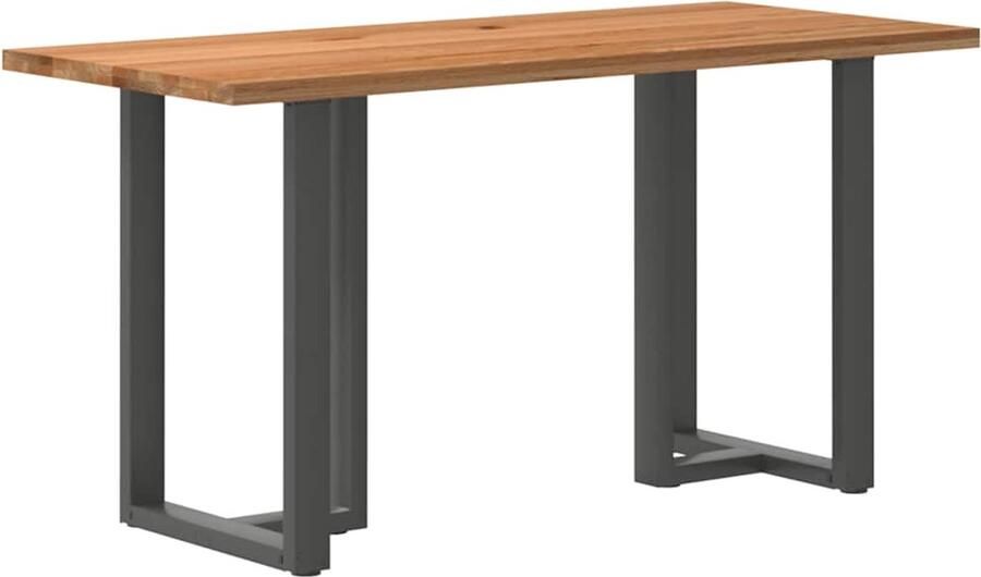 VidaXL Bartafel Rechthoekig 180x80x92 cm Massief eikenhout Bartafel Bartafels Bartoptafel Pubtafel - Foto 2