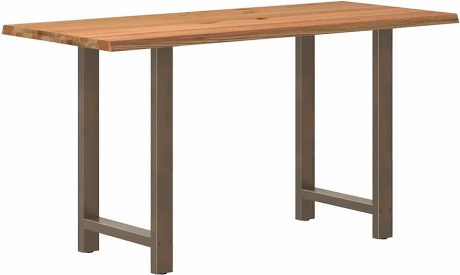 VidaXL Bartafel rechthoekig 180x80x92 cm massief eikenhout lichtbruin - Foto 2