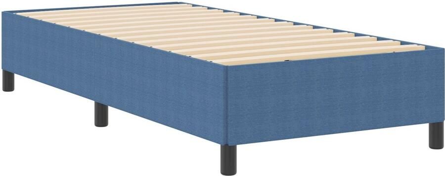 VidaXL Bedframe Blauw Hout 100 x 200 x 35 cm Duurzaam Platformbedframe