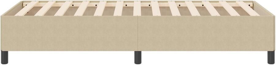 VidaXL Bedframe Lichtgroen grijs Hout 90 x 200 x 35 cm Platformbedframe - Foto 2