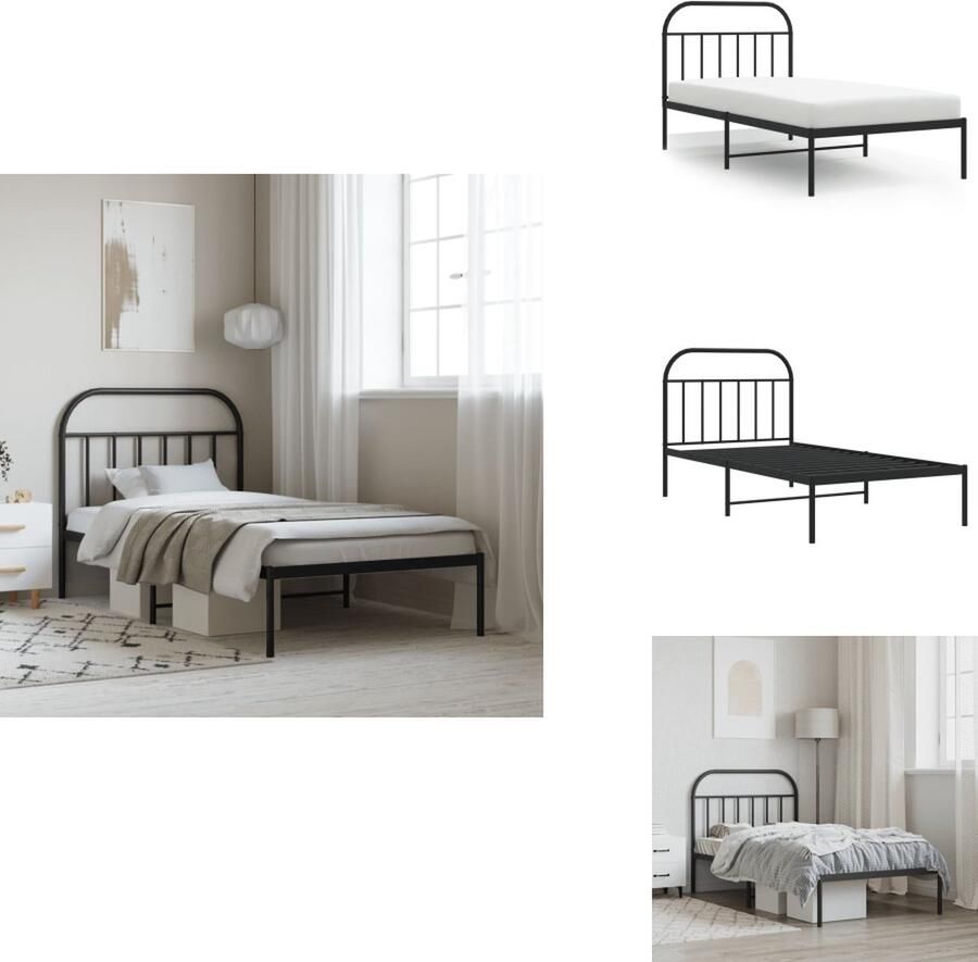 VidaXL Bedframe Bedframes Eenpersoonsbed Bed