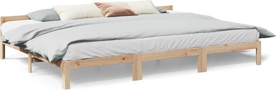 VidaXL Bedframe Family zonder matras 270x200 cm massief grenenhout