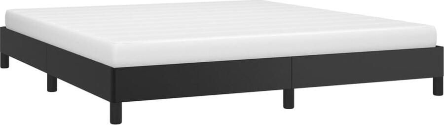 VidaXL -Bedframe-kunstleer-zwart-160x200-cm - Foto 2