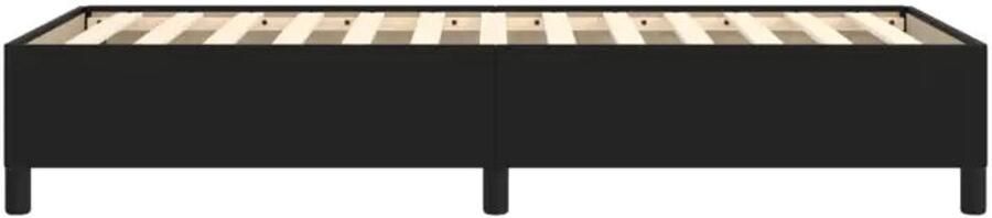 VidaXL Boxspringbedframe kunstleer zwart 90x190 cm - Foto 3