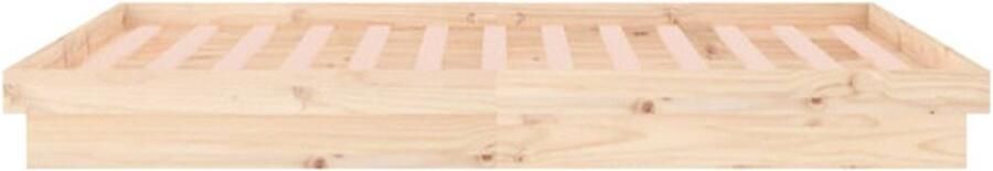 VidaXL -Bedframe-LED-massief-hout-120x190-cm-4FT-Small-Double - Foto 5