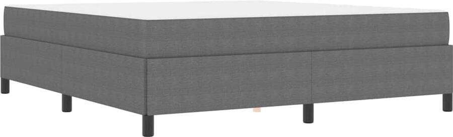 VidaXL Bedframe Anders Lichtgrijs 180 x 200 cm Katoenen stof