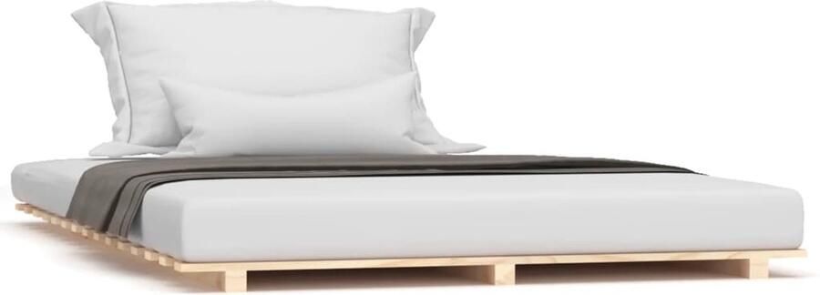 VidaXL -Bedframe-massief-grenenhout-140x200-cm