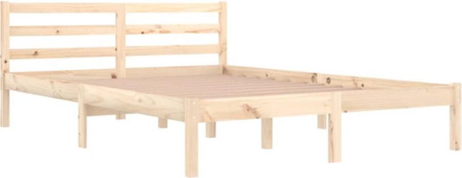 VidaXL -Bedframe-massief-grenenhout-140x200-cm - Foto 2