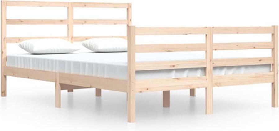 VidaXL -Bedframe-massief-grenenhout-160x200-cm - Foto 7
