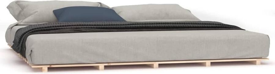 VidaXL -Bedframe-massief-grenenhout-200x200-cm - Foto 2