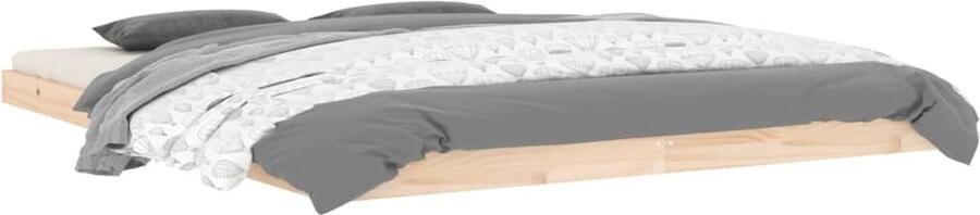 VidaXL -Bedframe-massief-grenenhout-160x200-cm - Foto 2