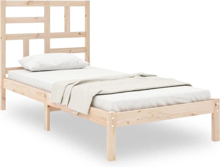 VidaXL -Bedframe-massief-hout-100x200-cm - Foto 3