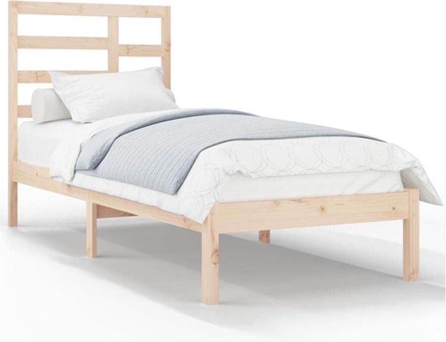 VidaXL -Bedframe-massief-hout-100x200-cm - Foto 2