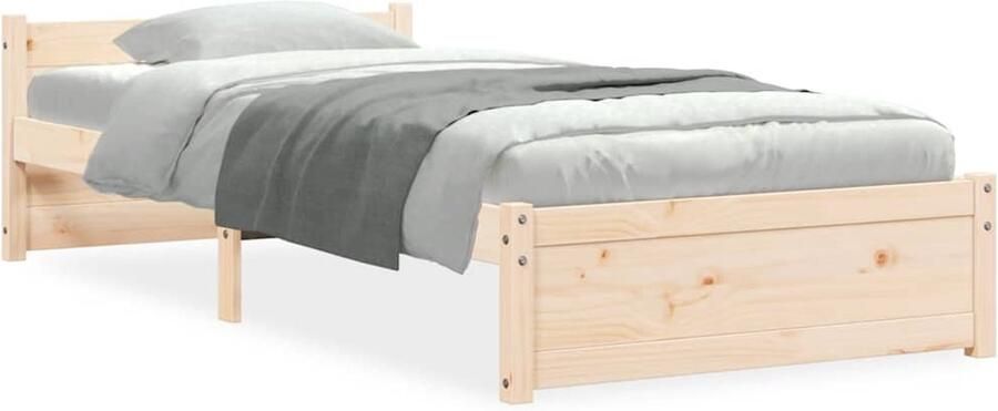 VidaXL -Bedframe-massief-hout-100x200-cm - Foto 2