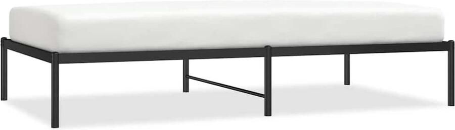 VidaXL -Bedframe-metaal-zwart-100x190-cm - Foto 2