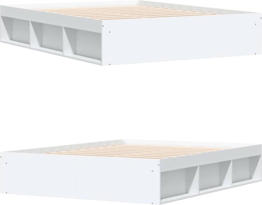 VidaXL -Bedframe-wit-140x200-cm - Foto 2
