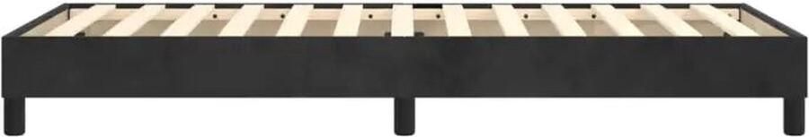VidaXL Bedframe zonder matras 100x200 cm fluweel zwart - Foto 2