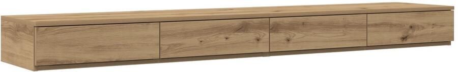 VidaXL Bedlade in Artisan Eiken 180 x 36 5 x 16 5 cm Van Engineered Wood
