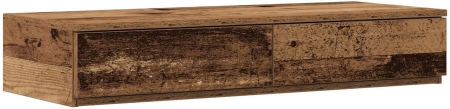 VidaXL Nachtkasten Oude Hout Massief Gerecycled Hout 90 x 36.5 x 16.5 cm - Foto 2
