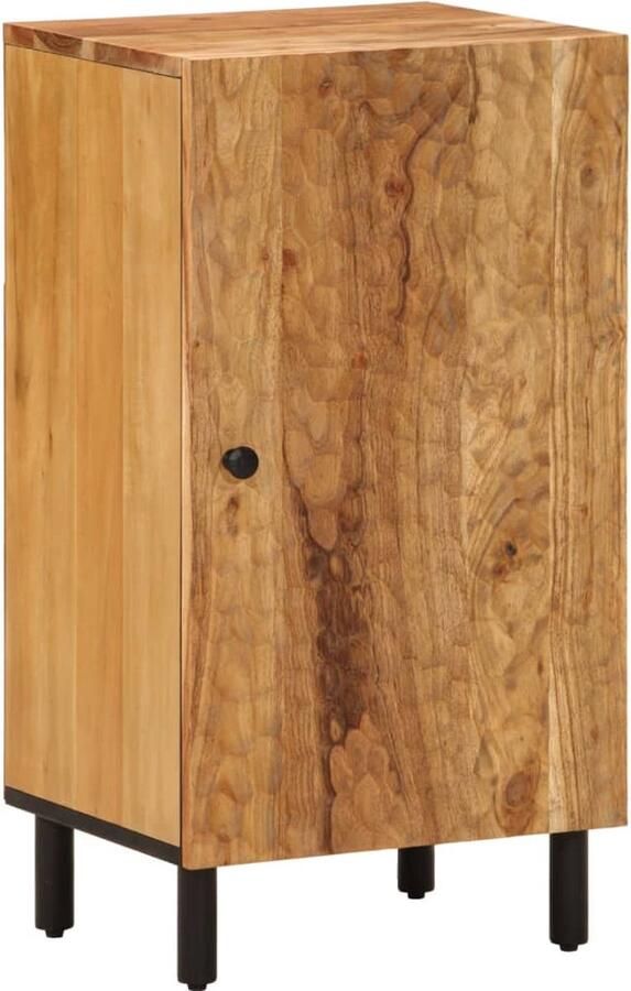 VidaXL Bijzetkast 40x33x75 cm Acaciahout Dressoir Bijzetkast Opbergkast Houten Kast Acacia Hout