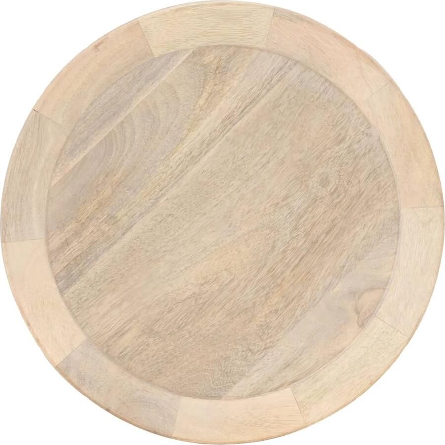 VidaXL Bijzettafel Ã40x45 cm massief mangohout - Foto 2