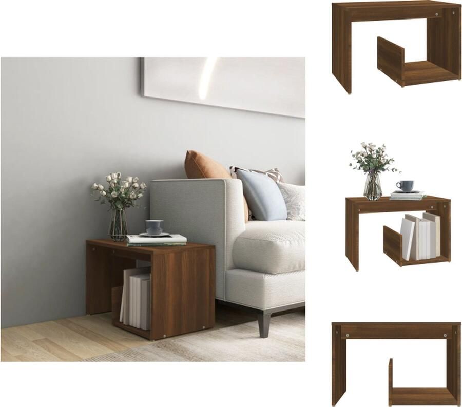 VidaXL -Bijzettafel-59x36x38-cm-bewerkt-hout-bruineikenkleurig