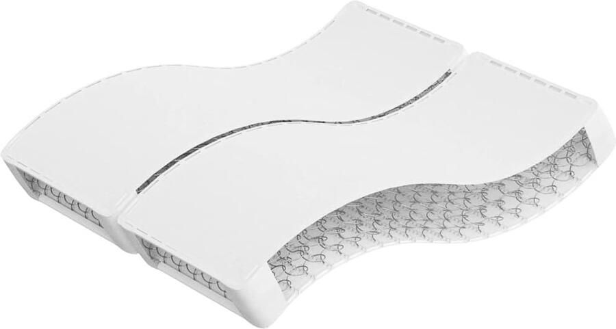 VidaXL Binnenveringmatras 140x190 cm Middelhard Binnenveringmatras Binnenveringmatrassen Tweepersoonsmatras Tweepersoons Matras