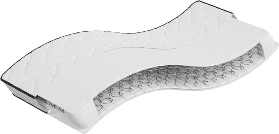 VidaXL Binnenveringsmatras voor kinderen middelhard 80x160 cm