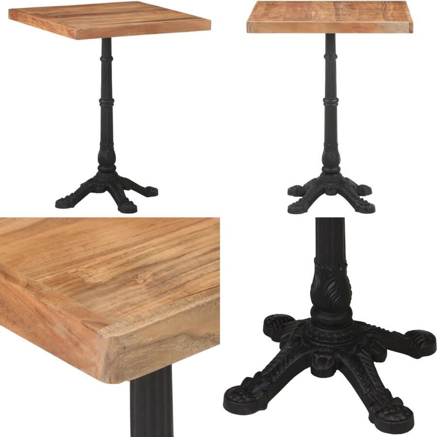 VidaXL -Bistrotafel-60x60x76-cm-massief-acaciahout