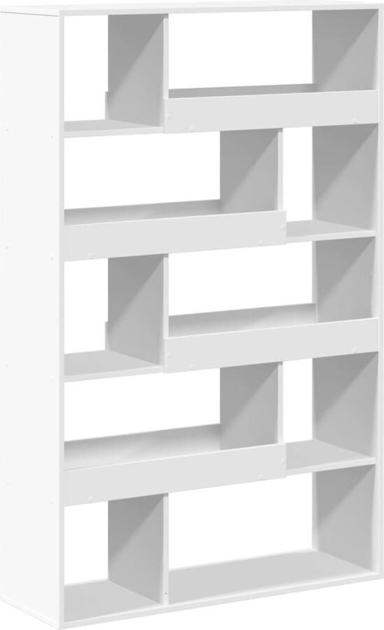 VidaXL Kamerscherm 100x33x156 5 cm bewerkt hout wit