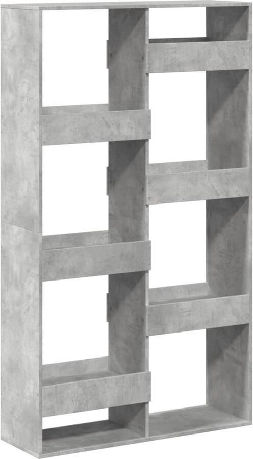 VidaXL Boekenkast 100x33x175 cm bewerkt hout betongrijs