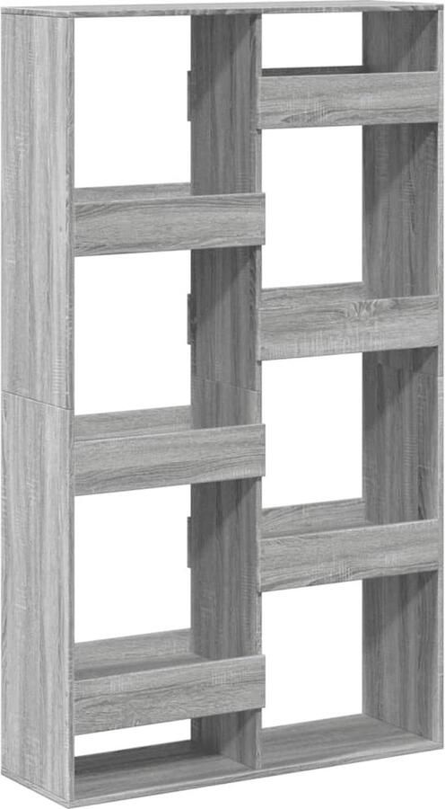 VidaXL kamerscherm 100x33x175 cm bewerkt hout grijs sonoma eikenkleur