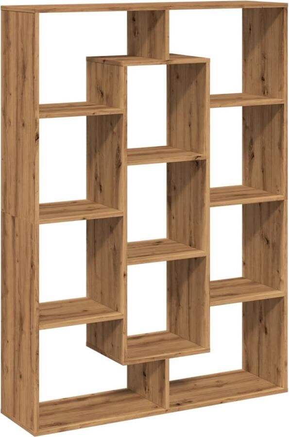 VidaXL Boekenkast 102x29x143 cm bewerkt hout artisanaal eikenkleur - Foto 2